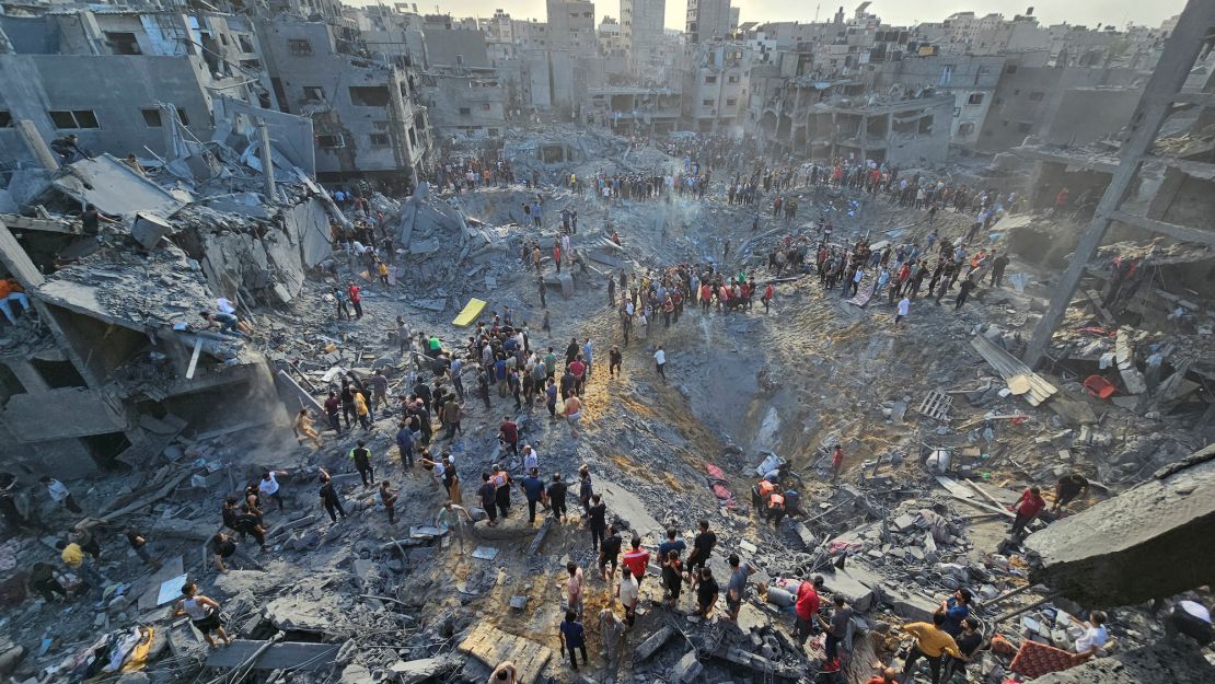Gaza’s Jabalya refugee camp: Witness describes aftermath of Israeli ...