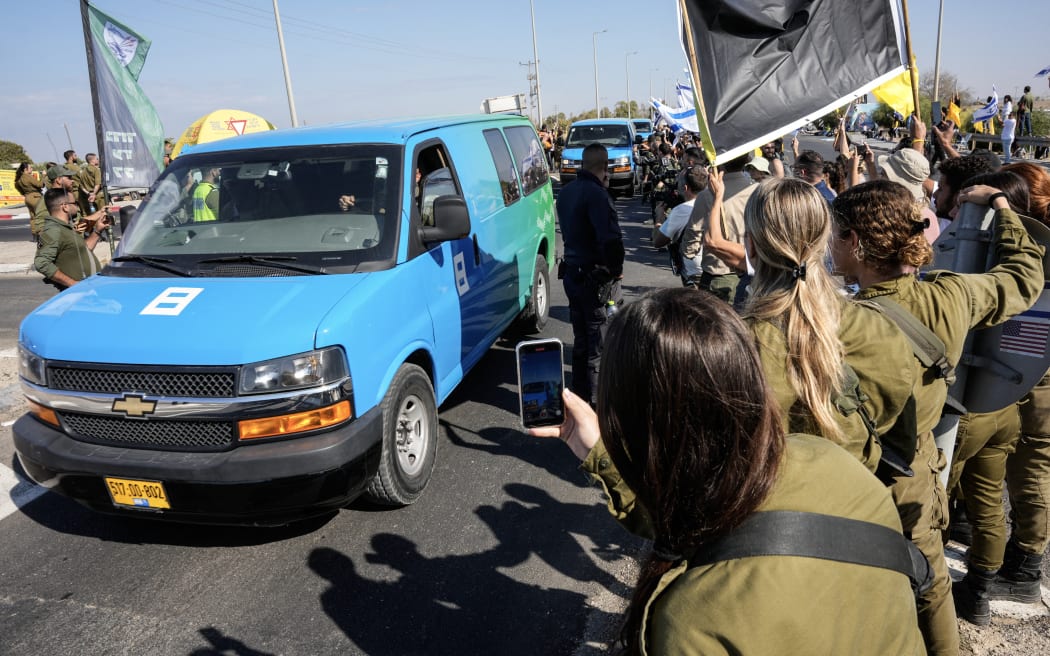 Live Gaza updates: Hostage release begins | RNZ News